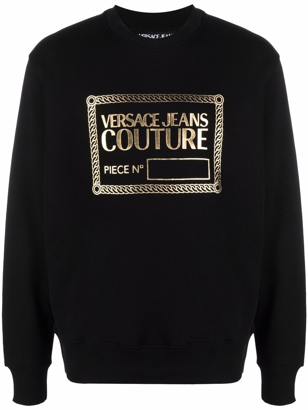 logo crew-neck sweatshirt - 1