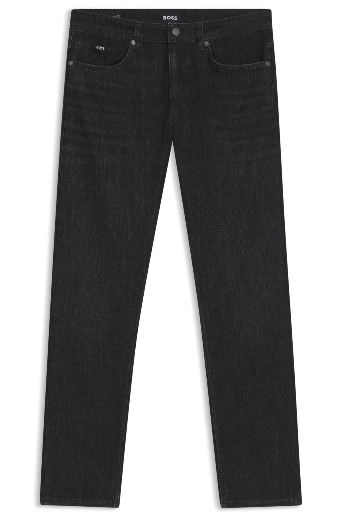 DELAWARE GREY SLIM-FIT JEANS IN WRINKLE-RESISTANT DENIM - 1