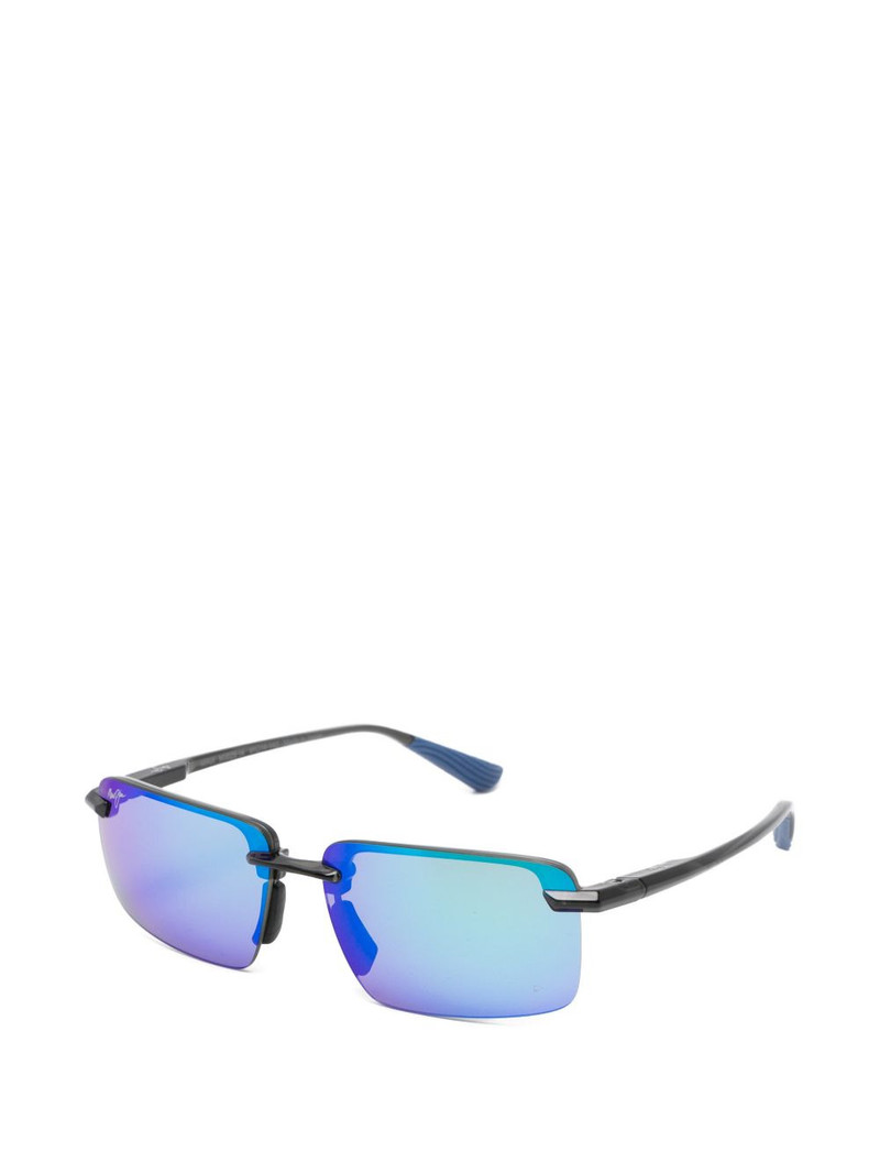 Maui Jim Laulima square-frame sunglasses outlook