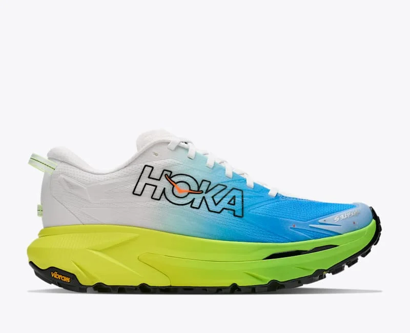 Men's Mafate 5 Shoes in Frost/Hoka Citrus - 1