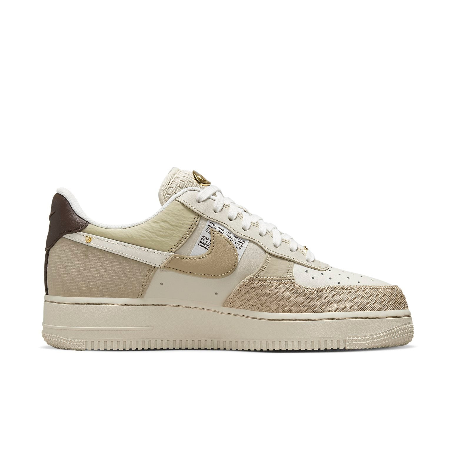 (WMNS) Nike Air Force 1 '07 LX 'Tan Bling' DX6061-122 - 2