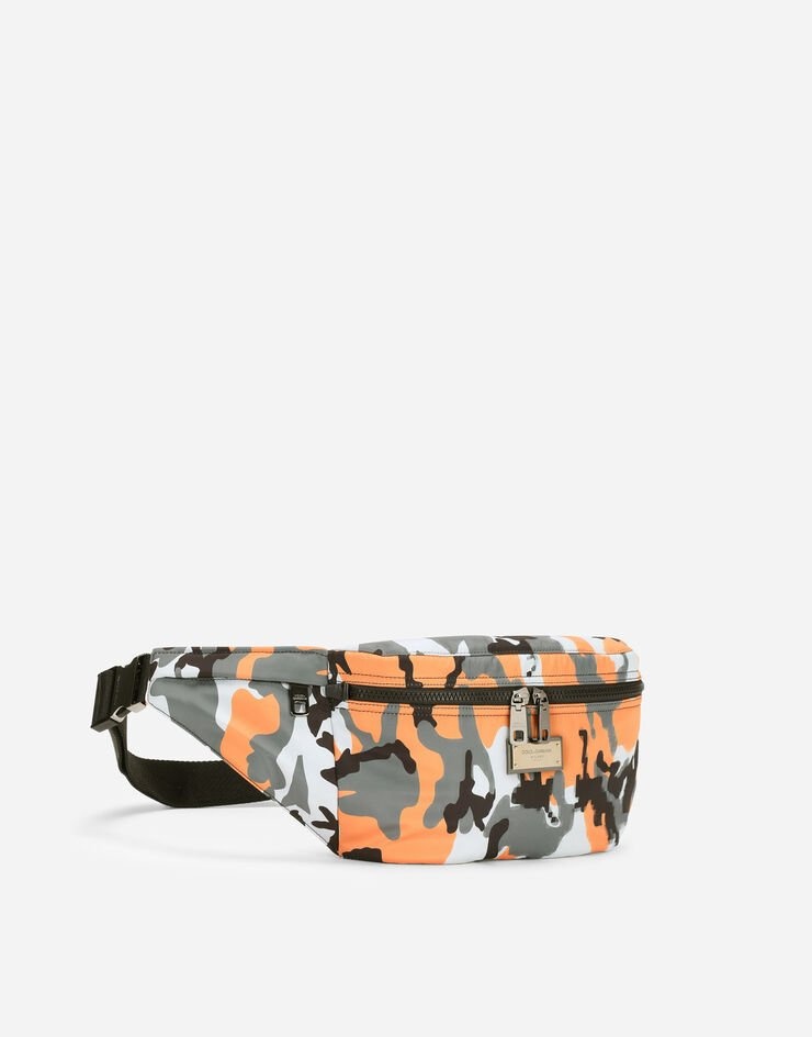 Camouflage nylon belt bag - 3