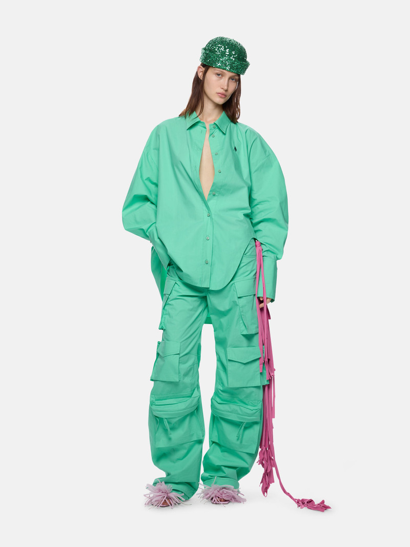 THE ATTICO ''FERN'' MINT LONG PANTS outlook