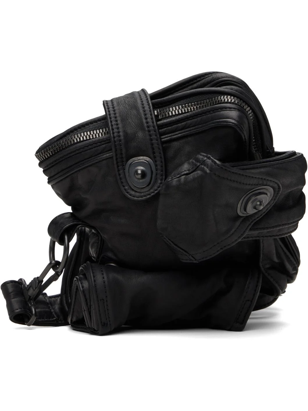 Black Core Messenger Bag - 1