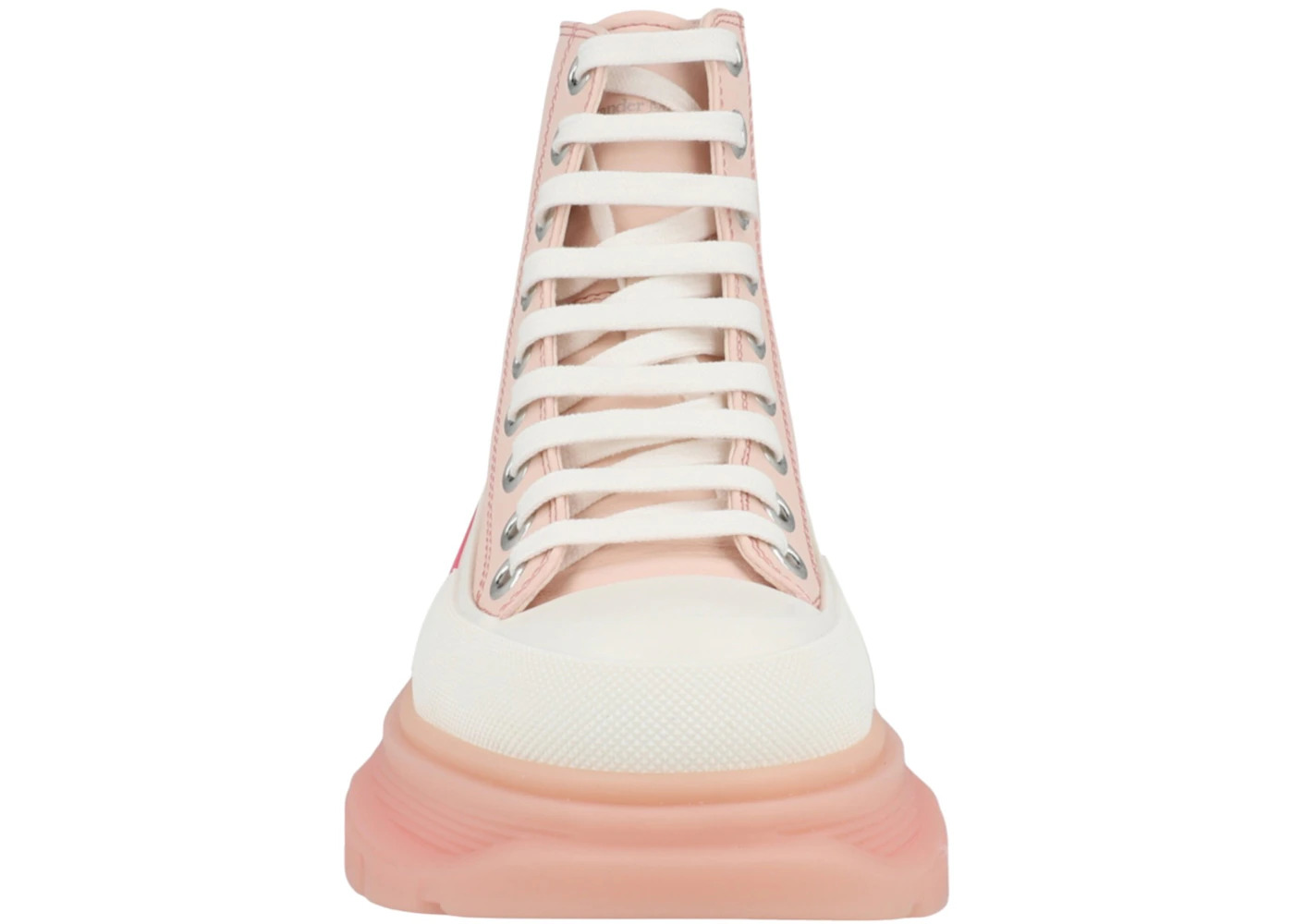 Alexander McQueen Tread Slick Boot Pale Peach (Women's) - 4
