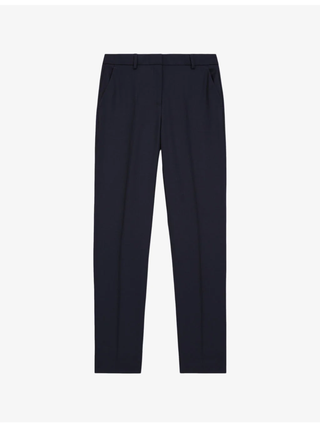 Straight-leg tailored stretch-woven trousers - 1