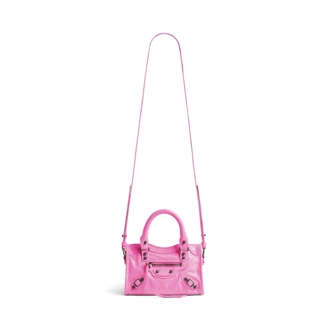 Women's Le City Bag Nano  in Glossy Pink - 4