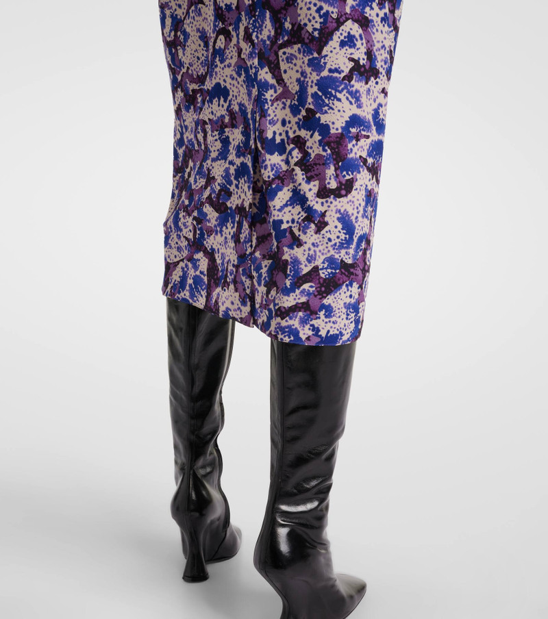 Floral pencil skirt 5