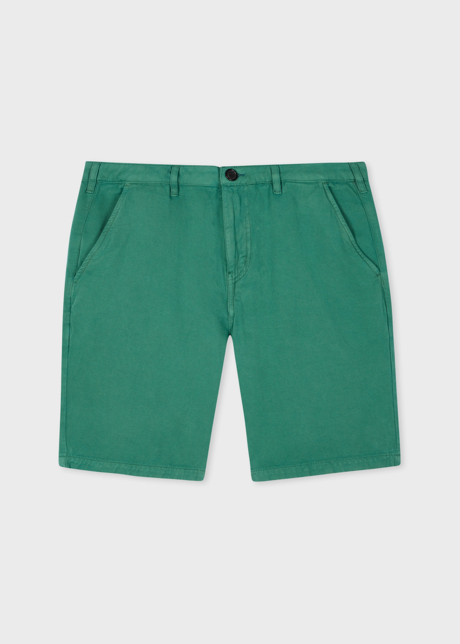 Cotton-Linen 'Broad Stripe Zebra' Shorts - 1