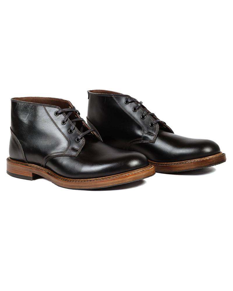 JOHN LOFGREN The Steadfast Chukka Boots French Calfskin Black outlook