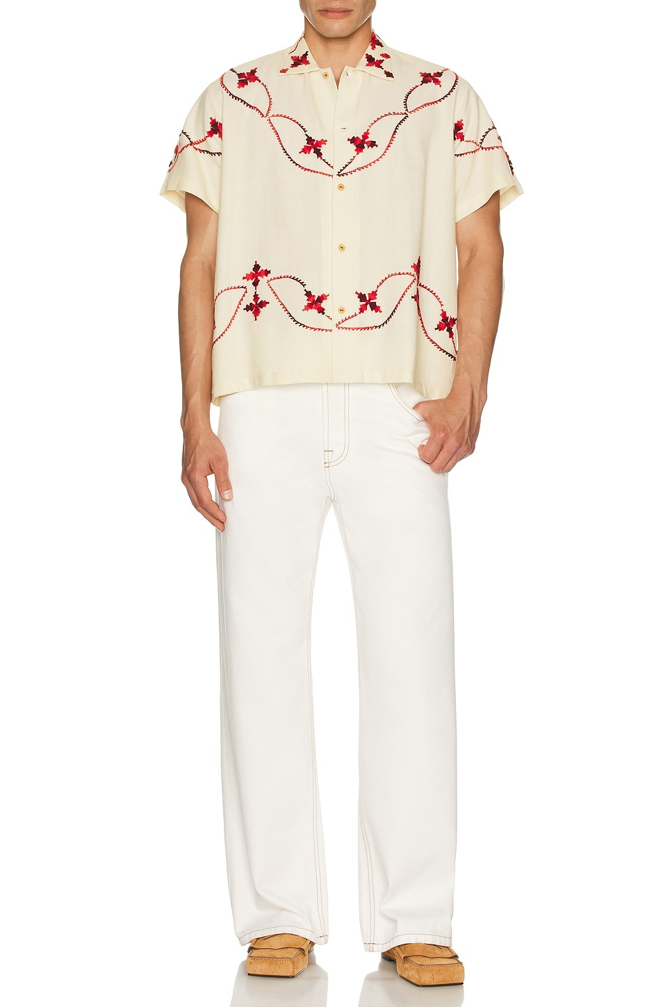 Dainty Embroidered Shirt - 5