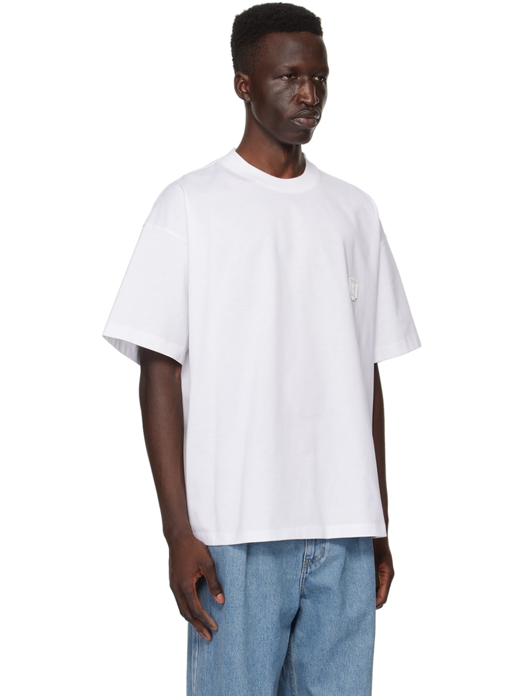 White Printed T-Shirt - 2