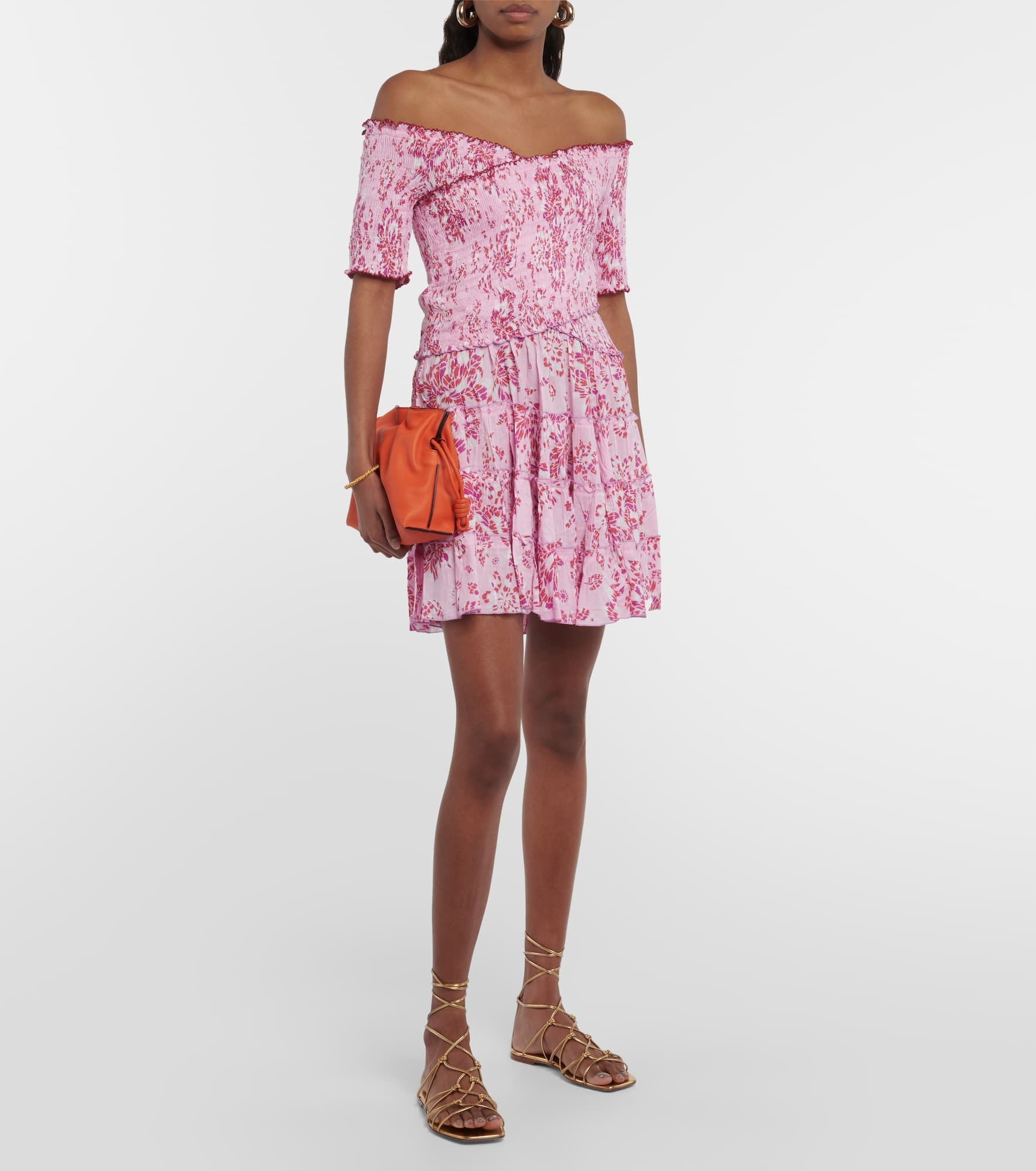 Soledad printed minidress - 2