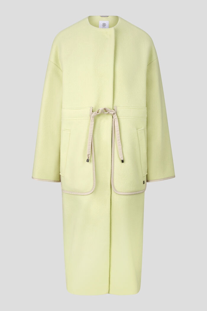 Dascha Coat in Pastel yellow - 1