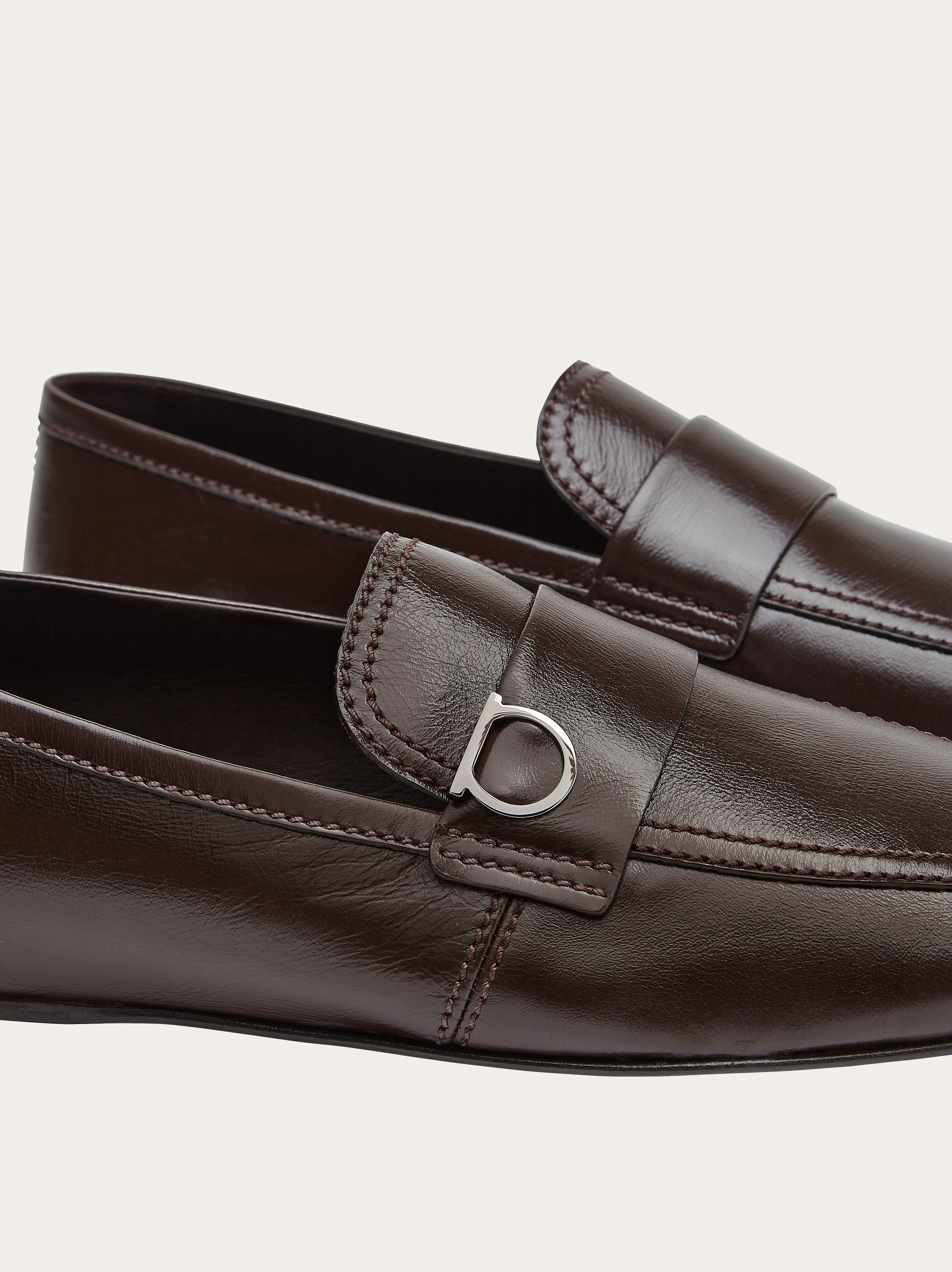 Loafer with Gancini ornament - 6