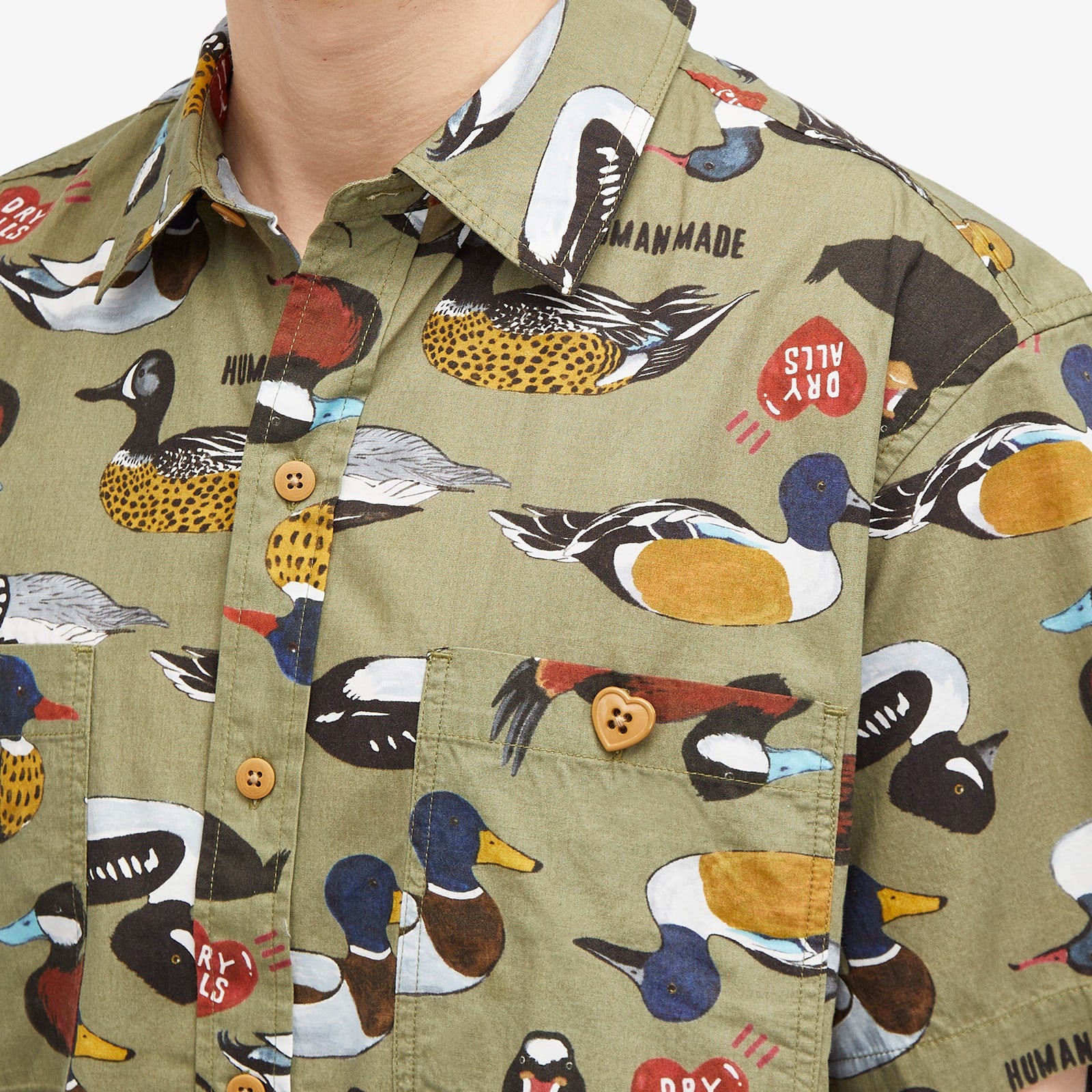 Human Made Duck Short Sleeve Shirt - 5