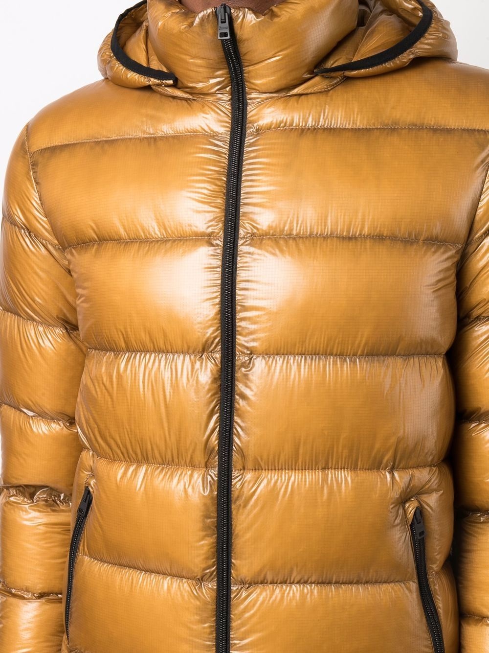 down-filled padded jacket - 5