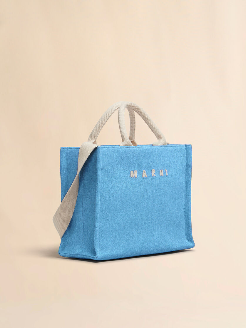 DENIM TOTE SMALL BAG - 6