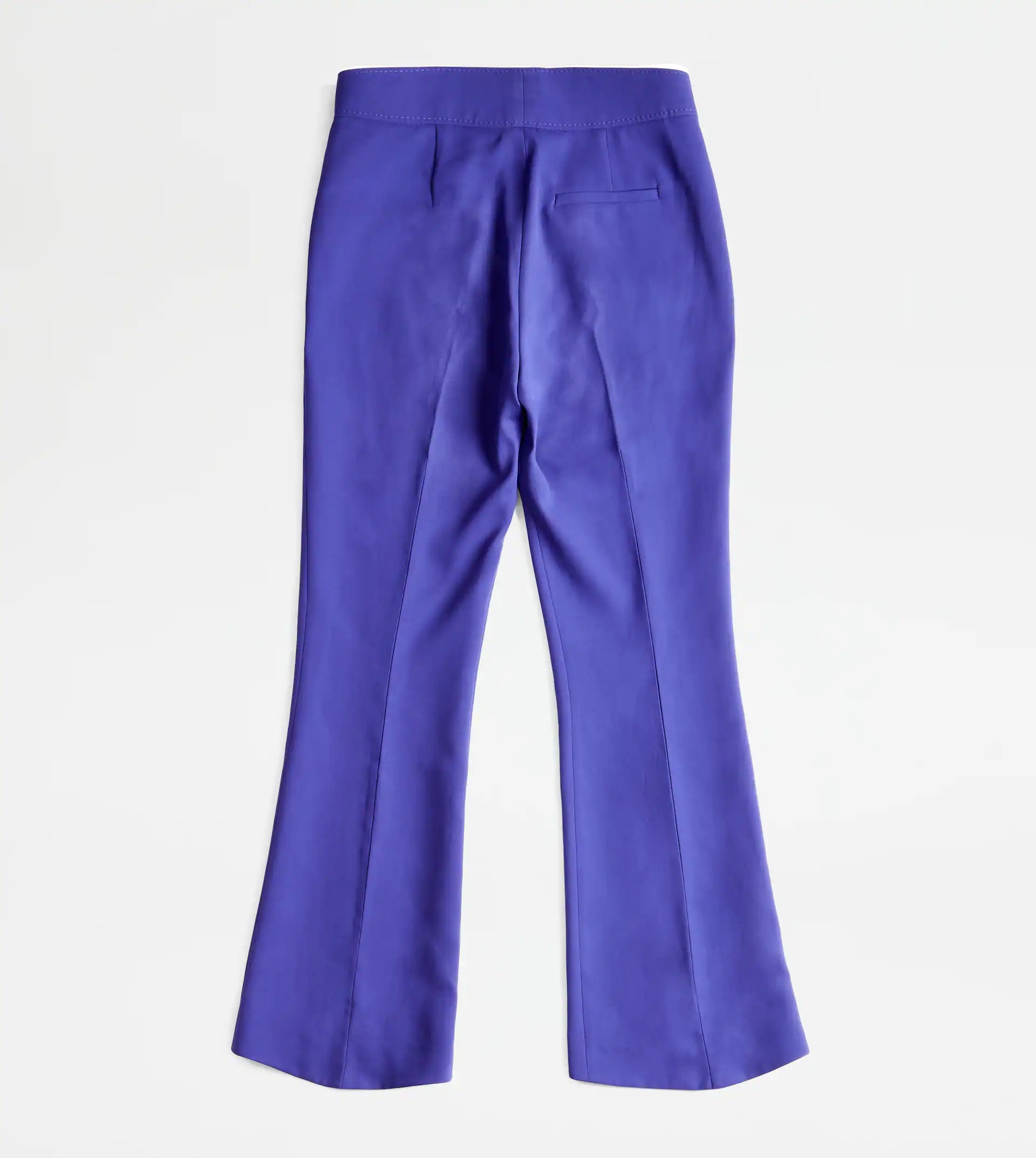 TRUMPET-SHAPED TROUSERS - VIOLET - 7