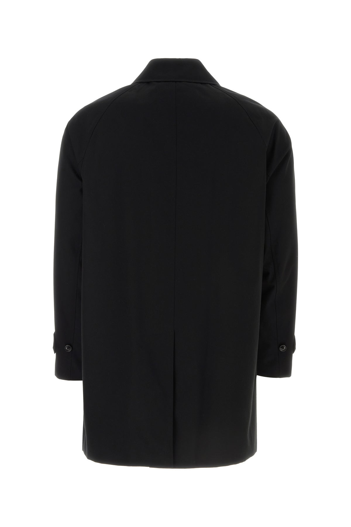 Black gabardine Heritage Camden overcoat - 2
