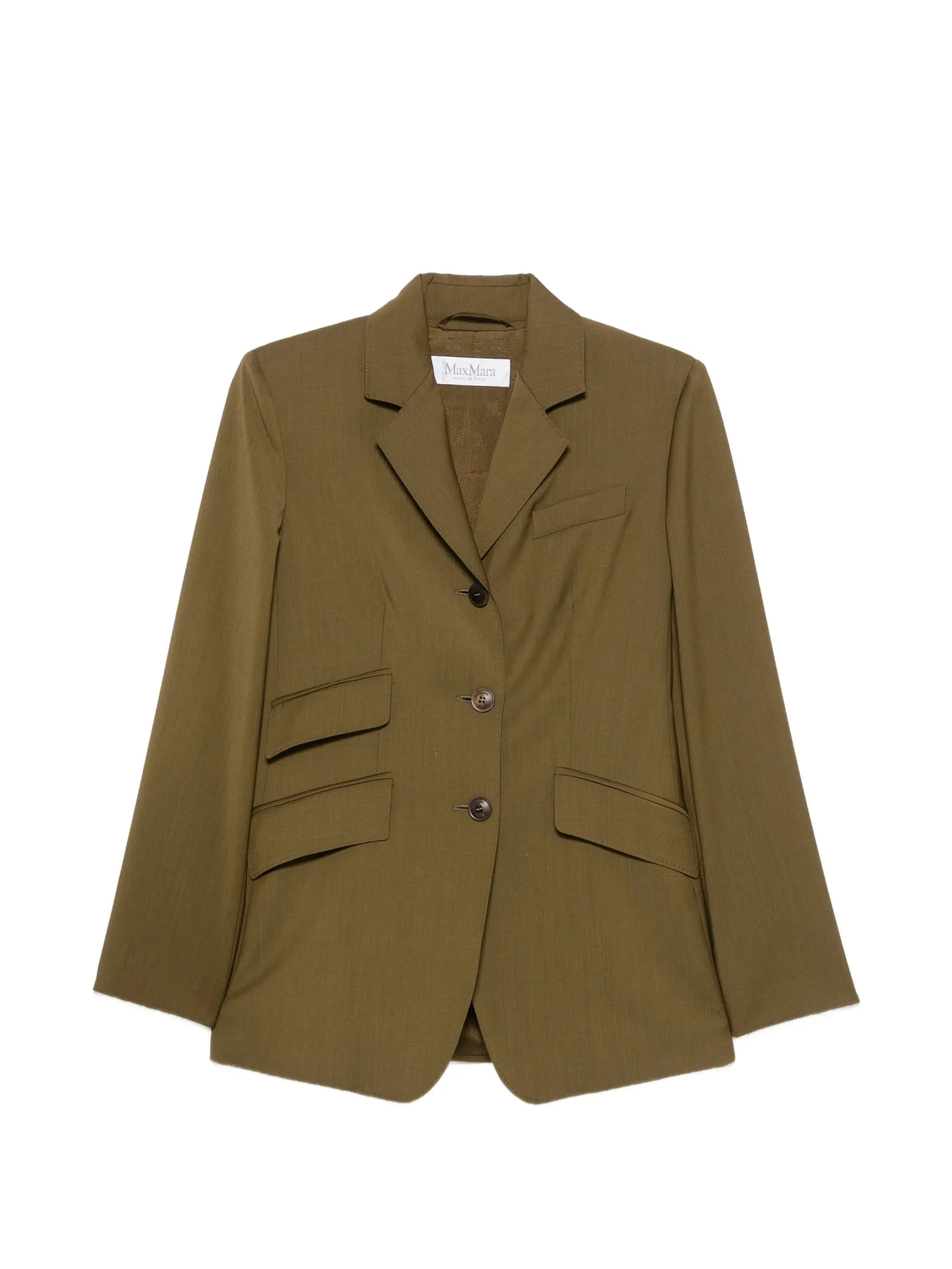 Max Mara Single-breasted Notched-lapels Jacket - 1