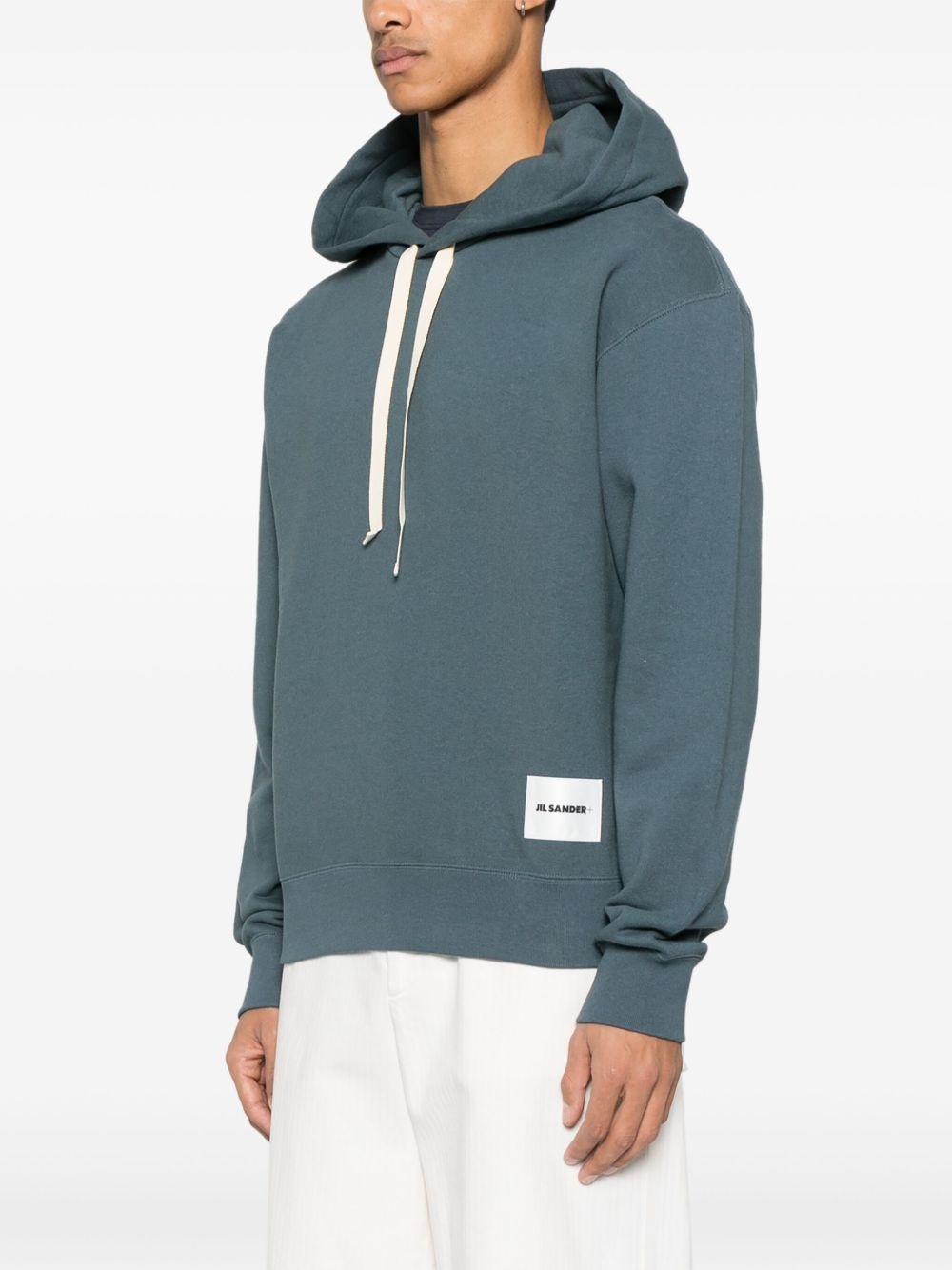 logo-patch hoodie - 3