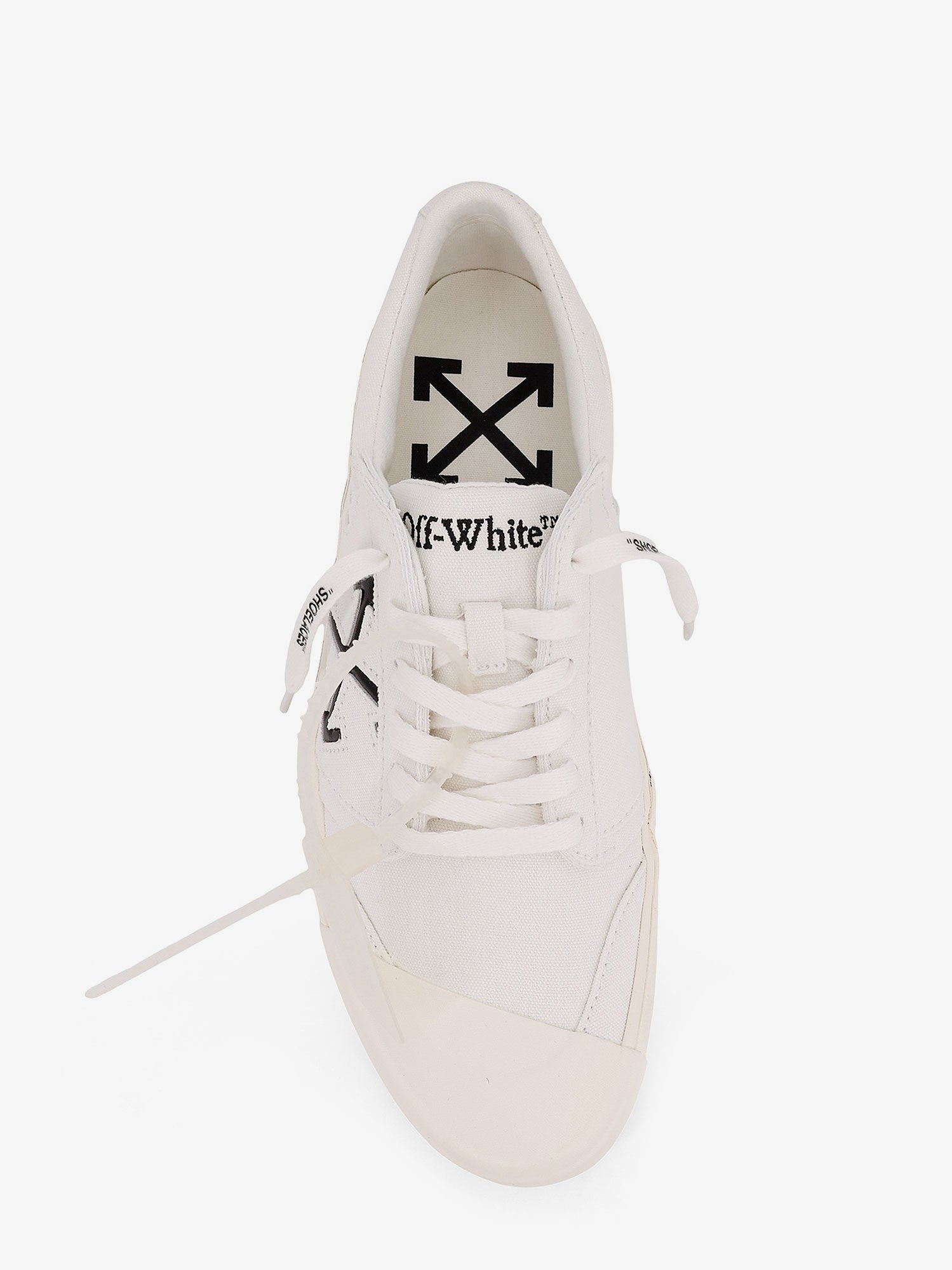 Off White Men Vulc Undercut Canvas Low-Top Sneakers - 5