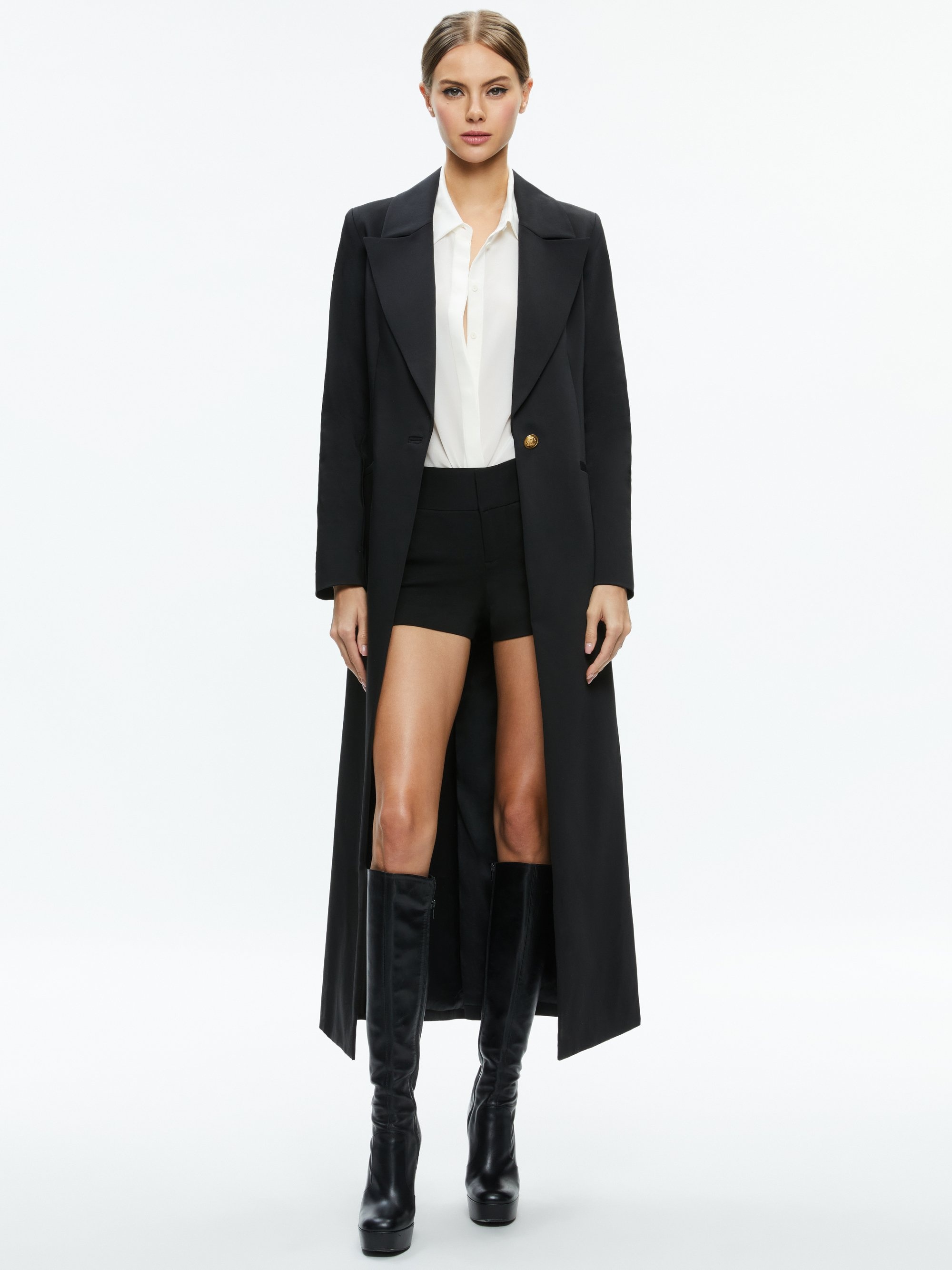 THEO NOTCH COLLAR COAT - 2