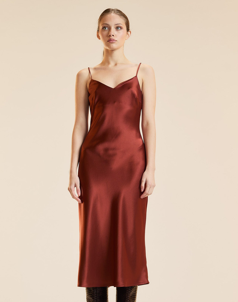 CYNTHIA ROWLEY Garbo Slip Dress outlook