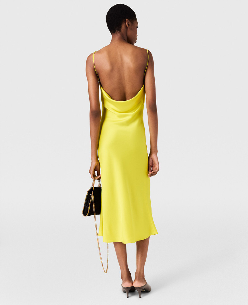 Cowl Neck Slip Satin Dress 4