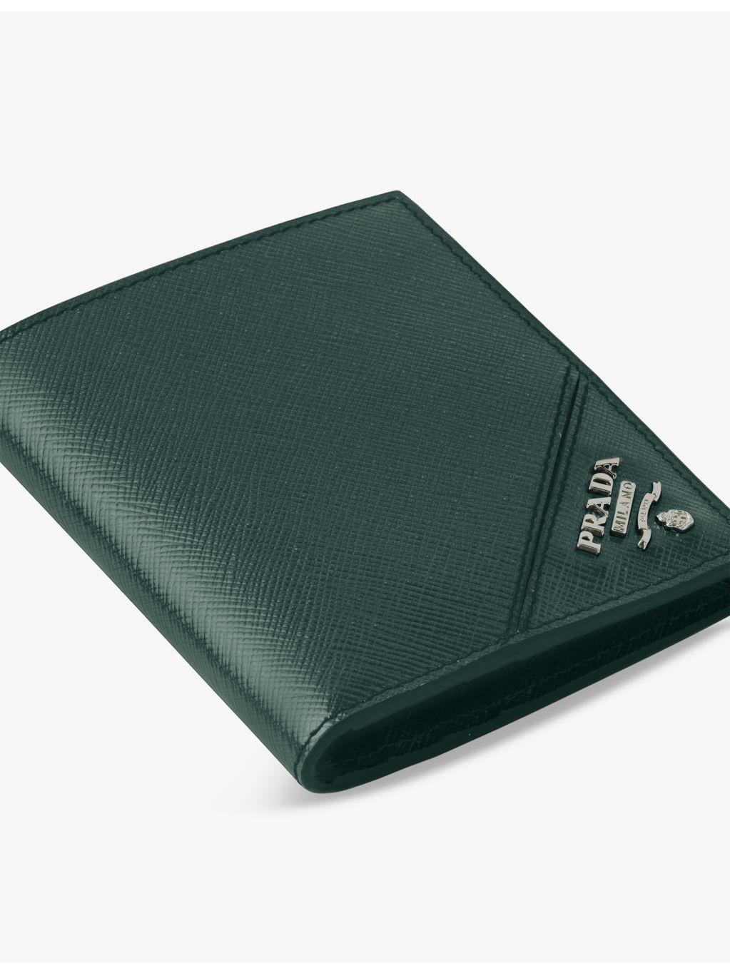 Saffiano Bi-Fold Leather Wallet - 5