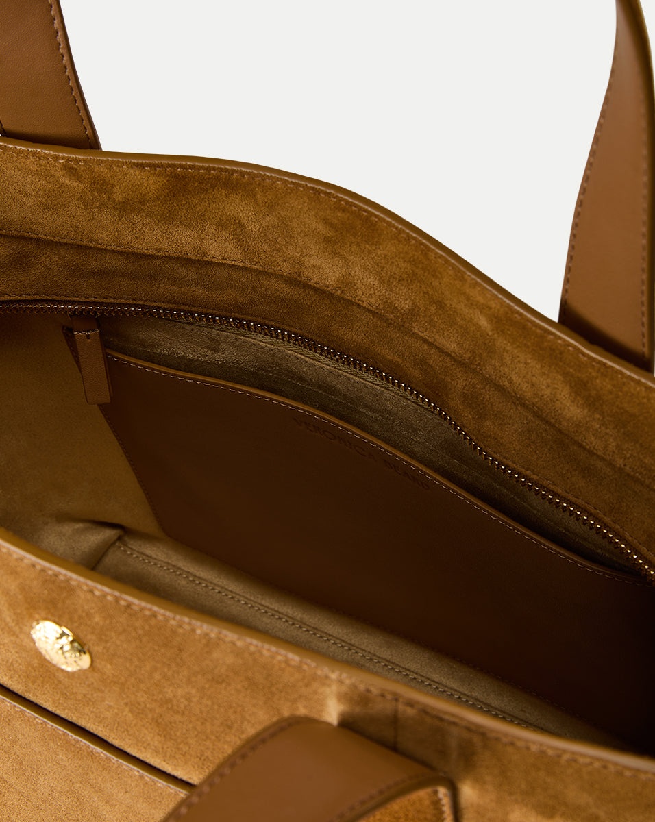 SUEDE VERONICA BEARD GOODY GRAND BAG - 4