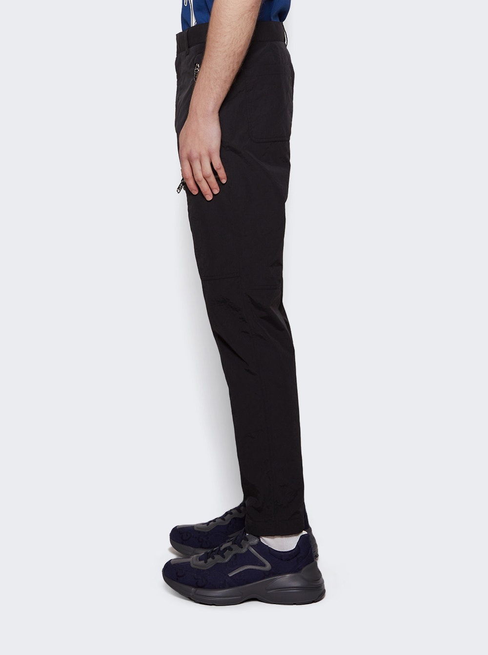 Tech Nylon Pants Black - 4