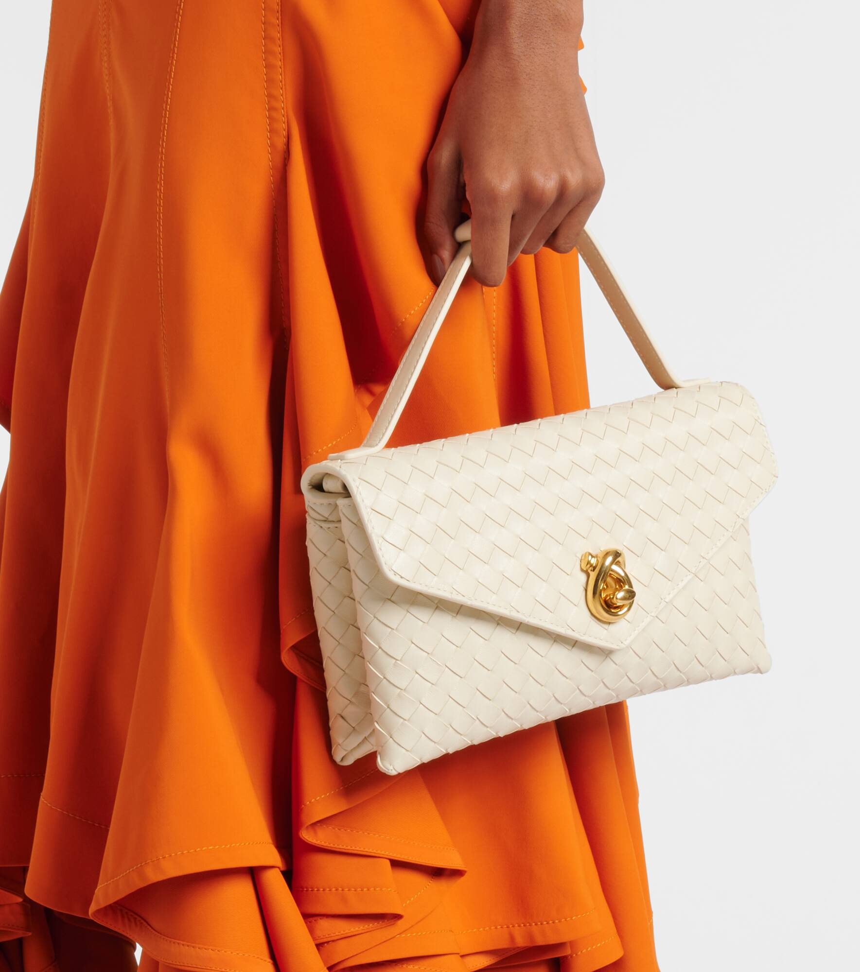 Knot Lock Intrecciato leather tote bag - 2