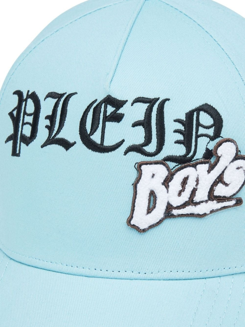 logo-embroidered baseball cap 3