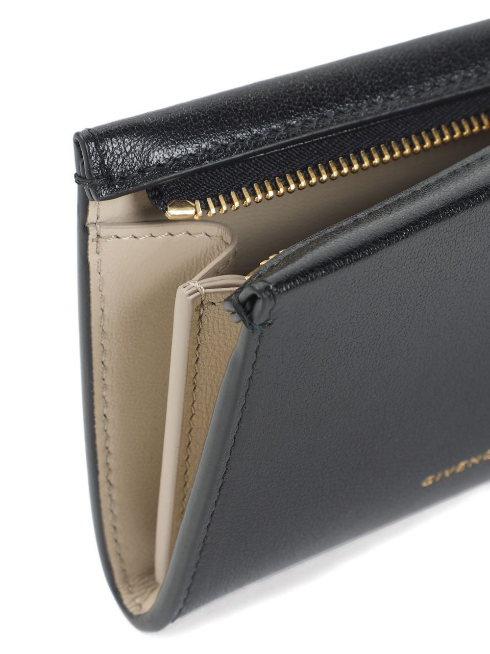 leather zip-fastening wallet - 3