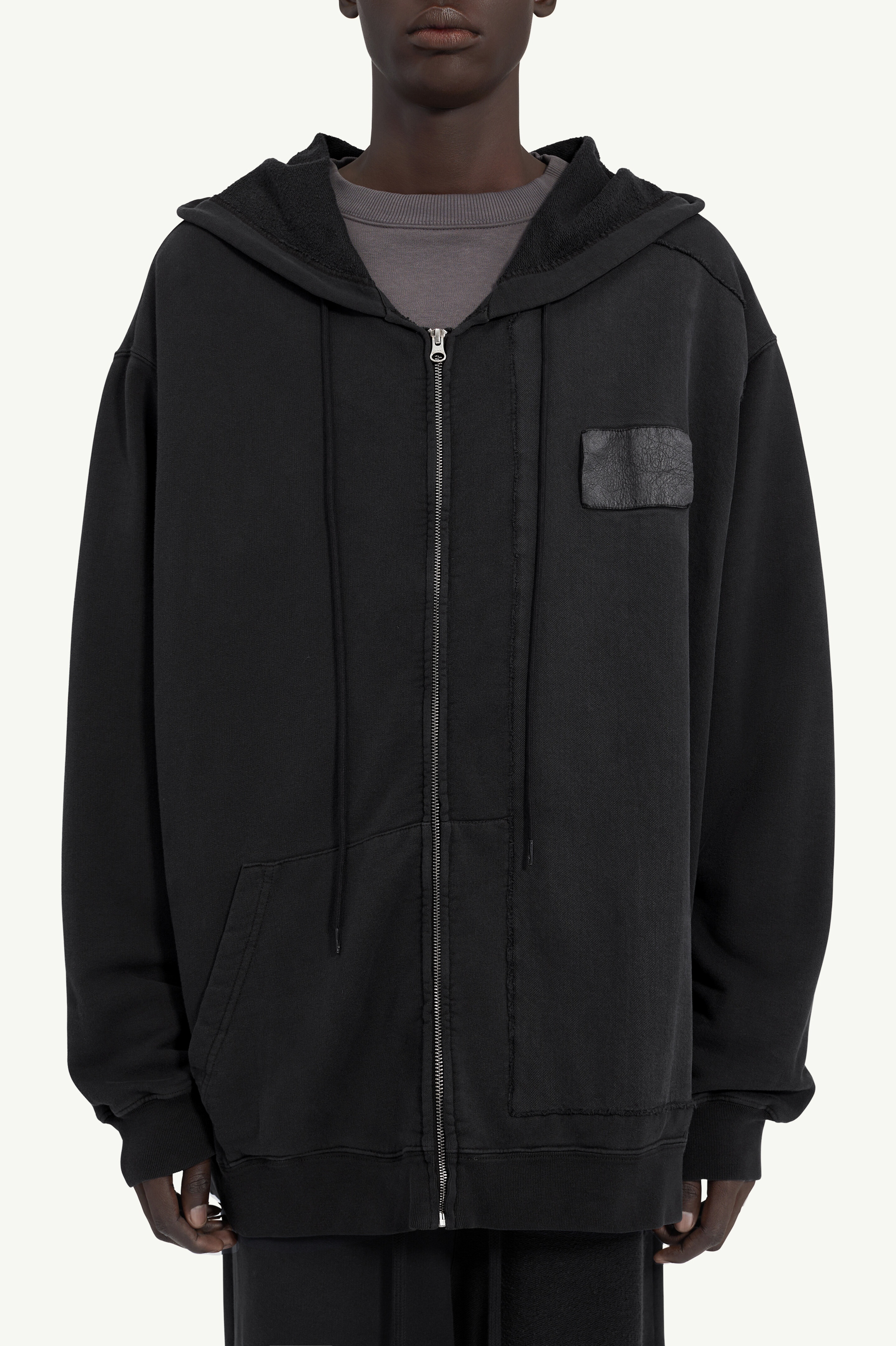 Hooded Cotton Sweatshirt - 5