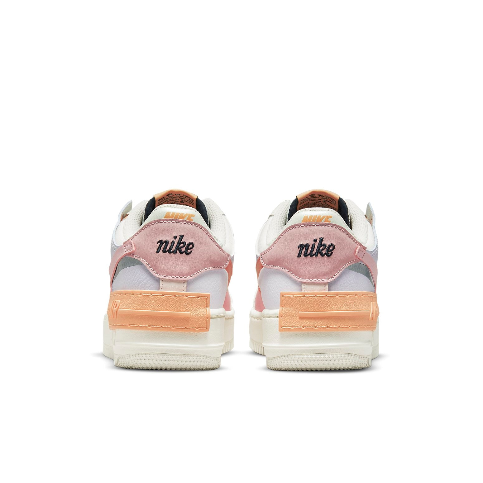(WMNS) Nike Air Force 1 Shadow 'Orange Chalk Pink Glaze' CI0919-111 - 5