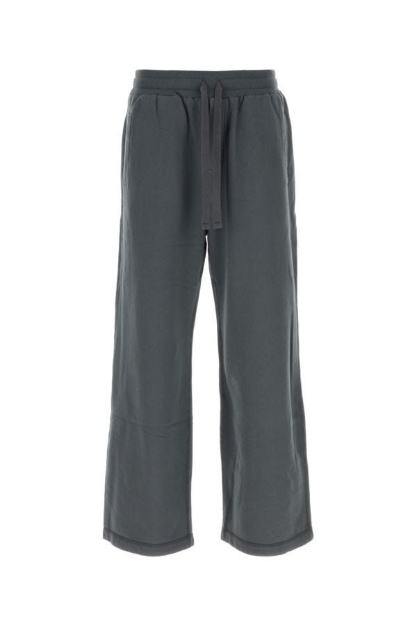 Anthracite cotton joggers - 1