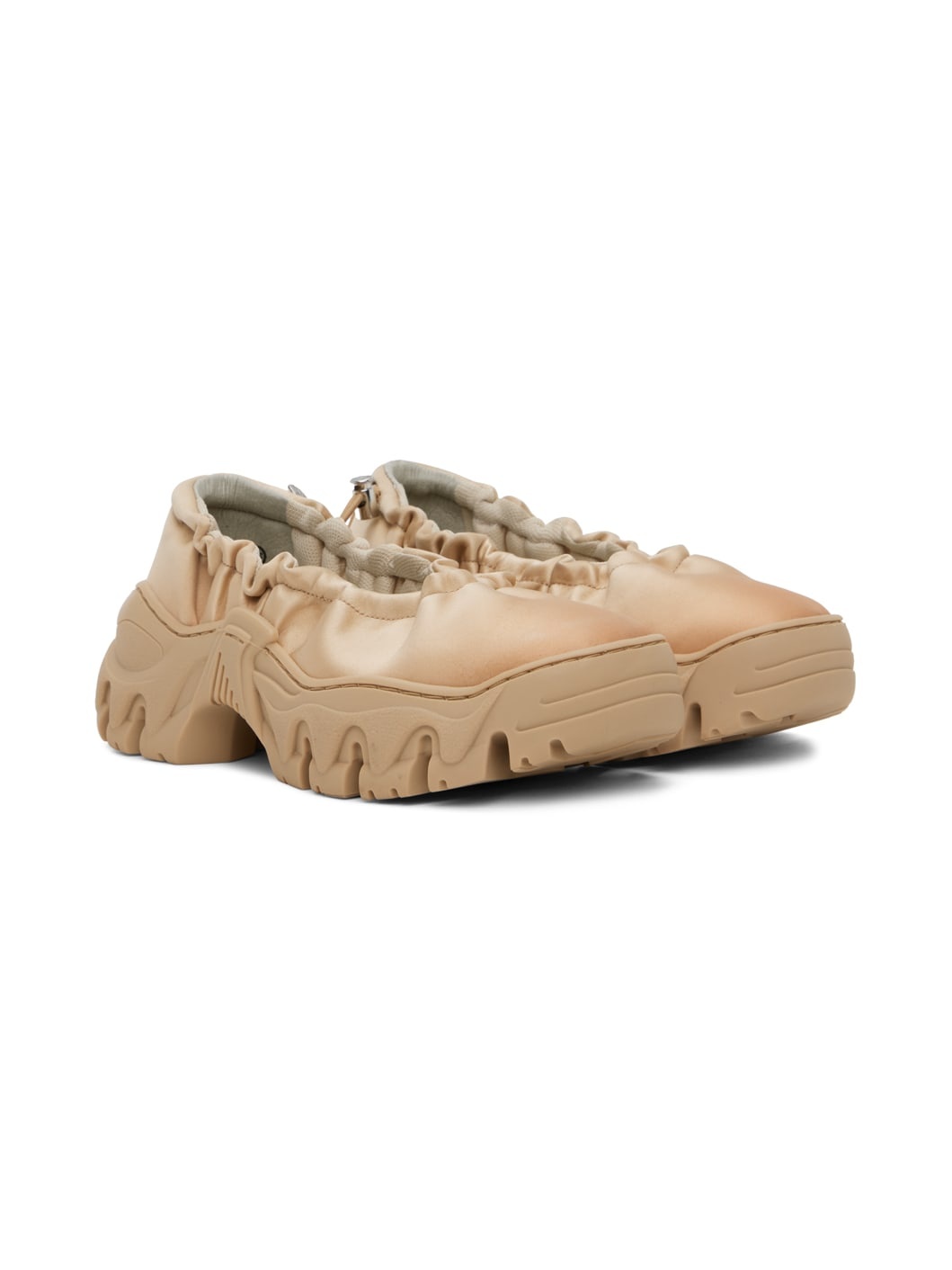 Beige Boccaccio II Aura Ballerina Flats - 4