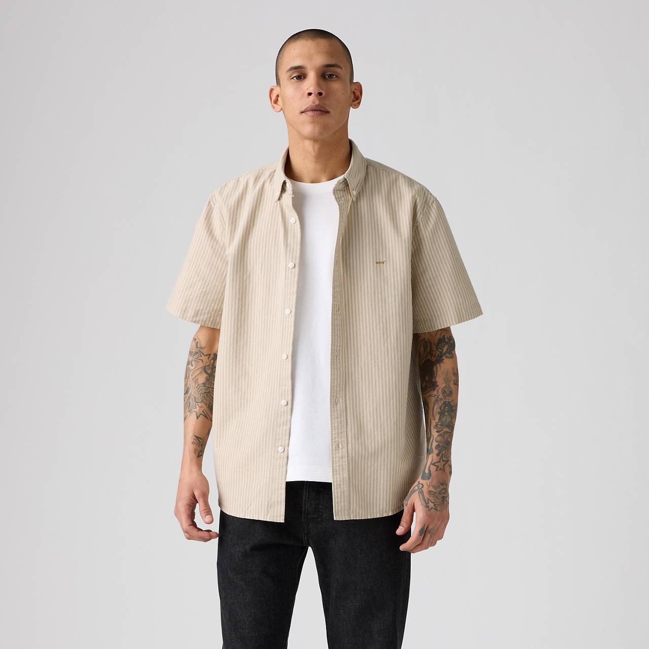 SHORT-SLEEVE AUTHENTIC BUTTON-DOWN SHIRT - 2