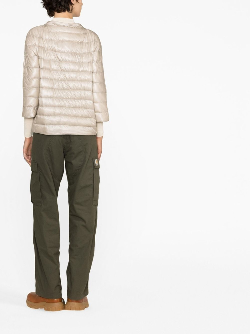 mock-neck quilted puffer jacket 4