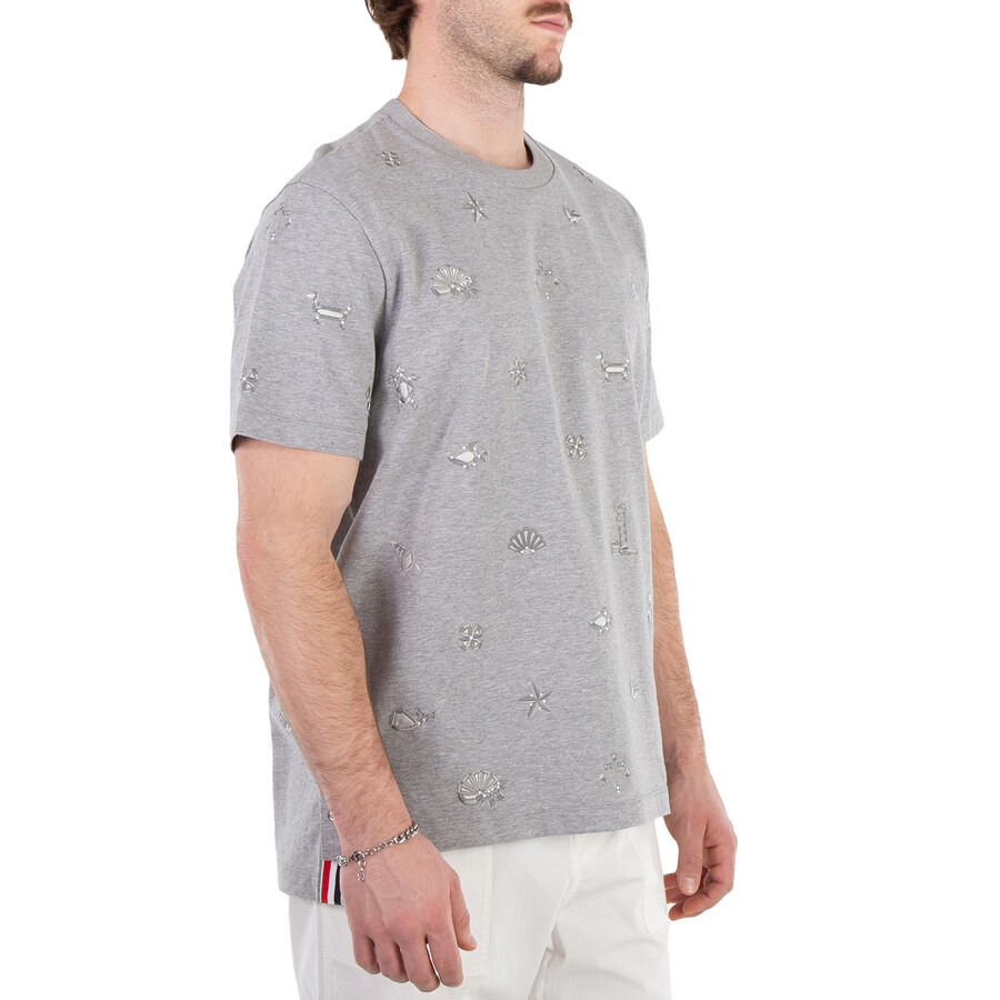 Thom Browne Jersey Nautical Short Sleeve Tee - 2