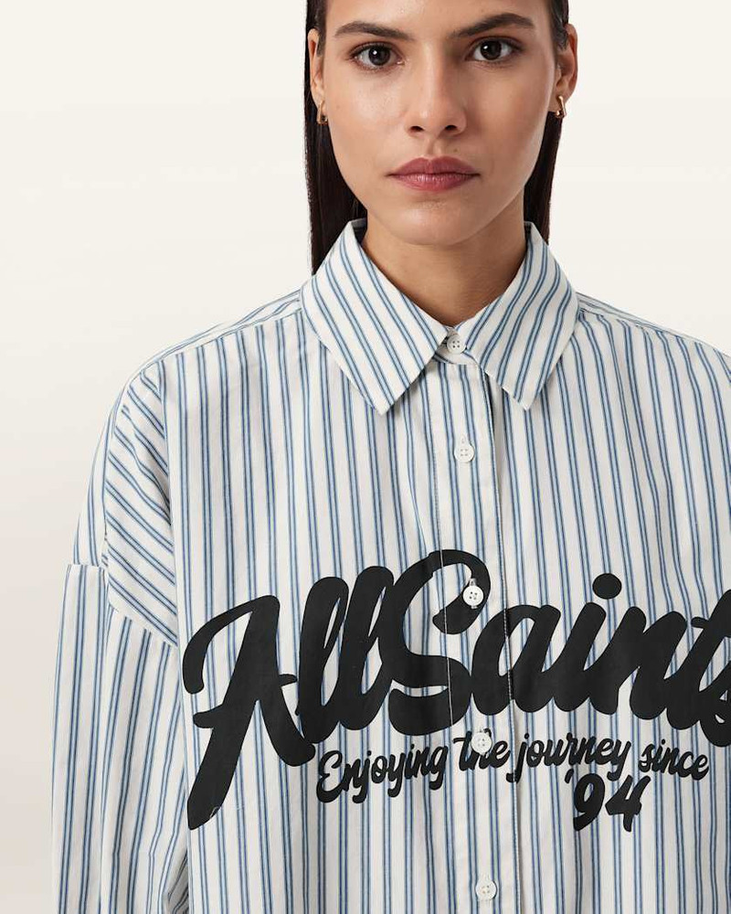 ADRIANNE RELAXED STRIPED SHIRT 3