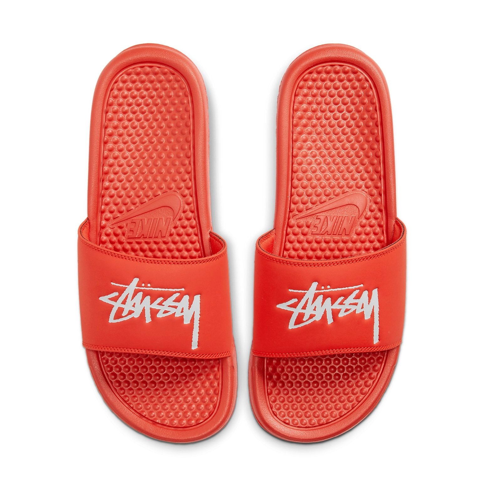Nike x Stussy Benassi 'Habanero Red' CW2787-600 - 4