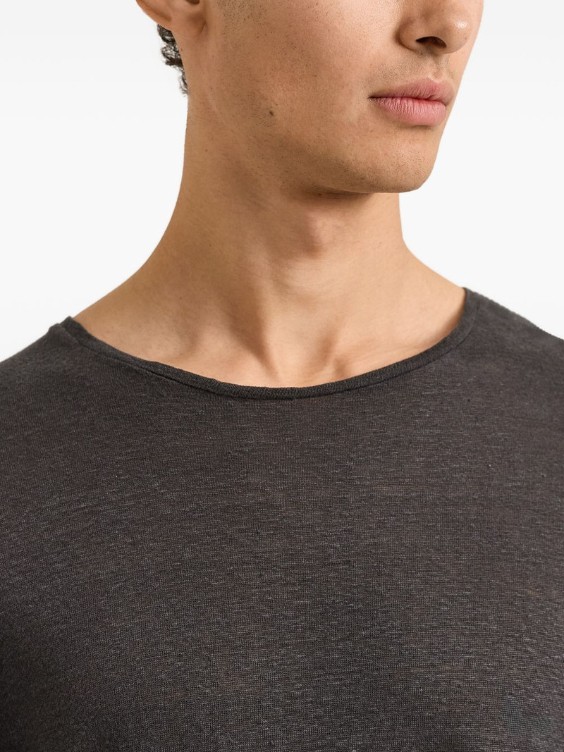 OB-T long-sleeve linen T-shirt 4