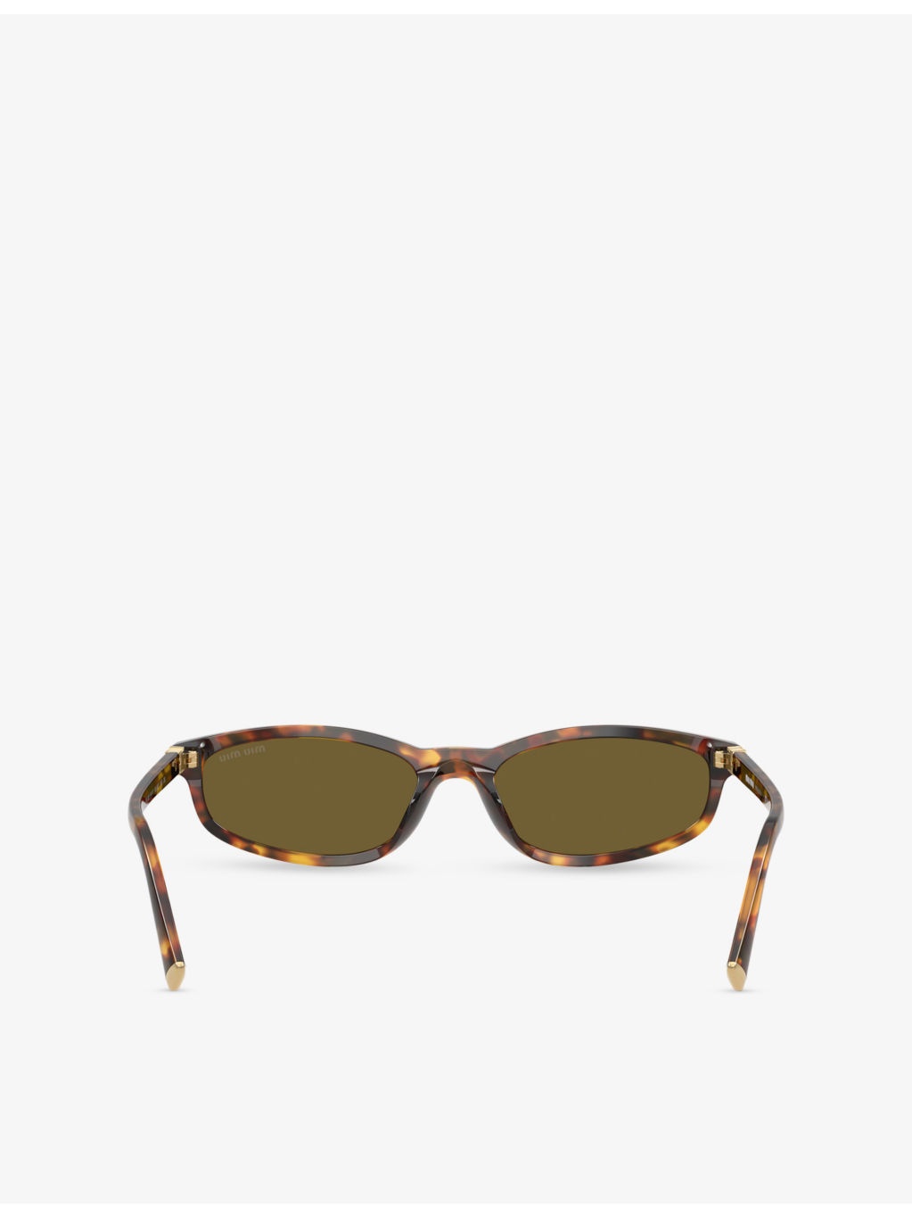 MU A06S Oval-Frame Acetate Sunglasses - 4