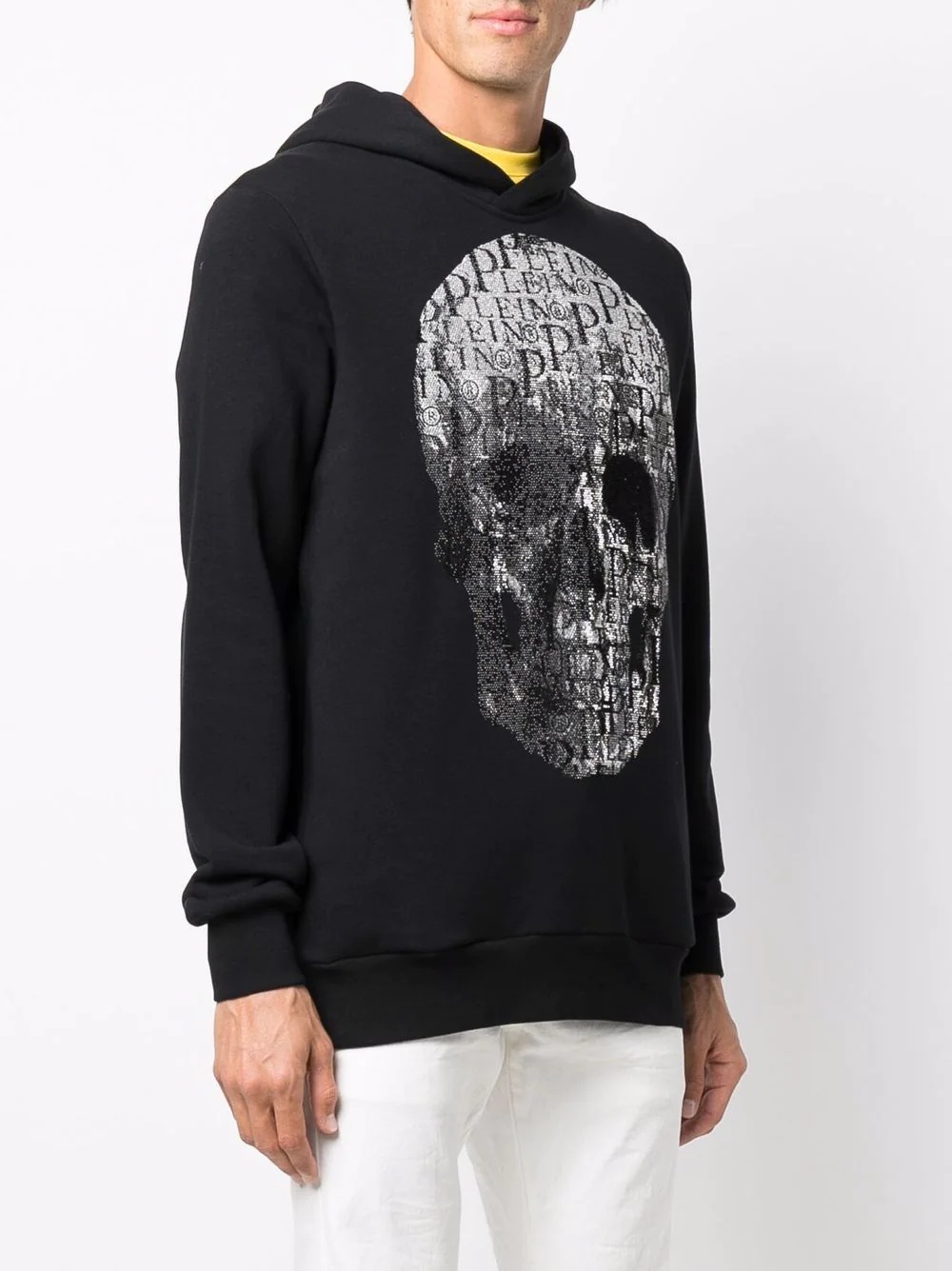 graphic-print long-sleeve hoodie - 4