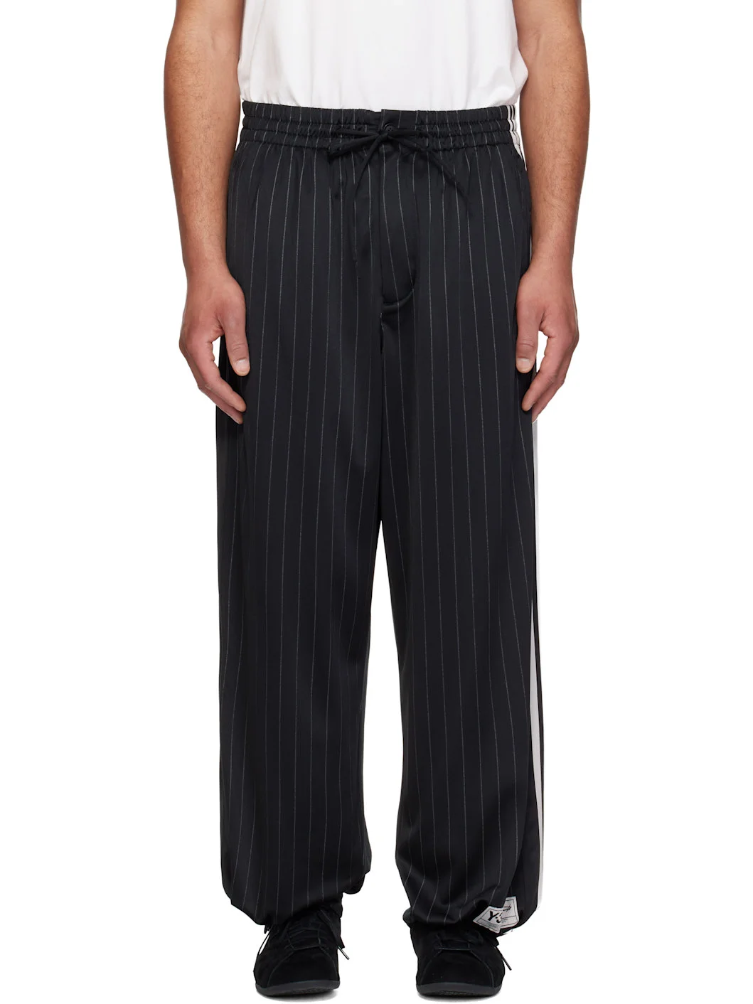 Black Basketball Track Pants - 1