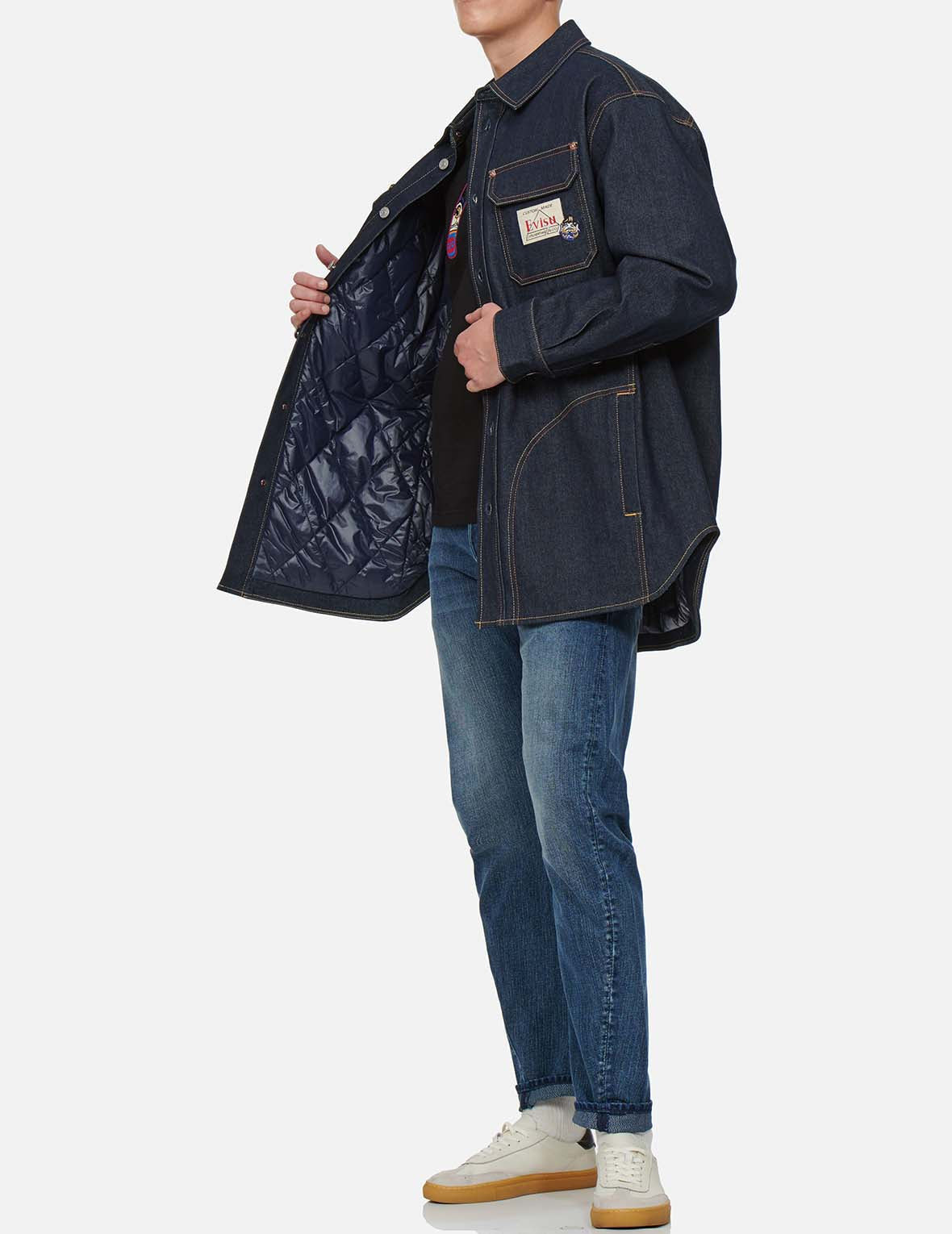 DARUMA DENIM SHIRT JACKET - 9